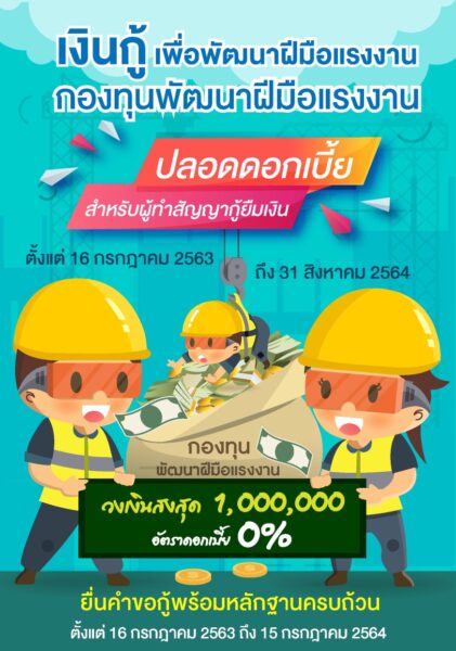 ลองอ่านดู! ปล่อยกู้สูงสุด 1 ล้านบาทปลอดดอกเบี้ย