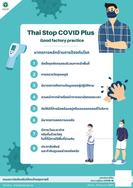 มาตรการหลักด้านการป้องกันโรคในสถานประกอบการ