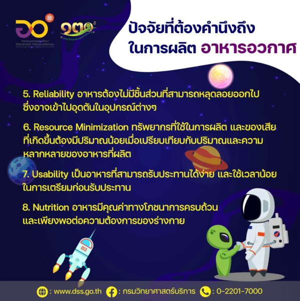 ทำความรู้จักกับอาหารอวกาศ (Space Food) นวัตกรรมที่พัฒนาอาหารธรรมดาให้สามารถรับประทานบนอวกาศได้
