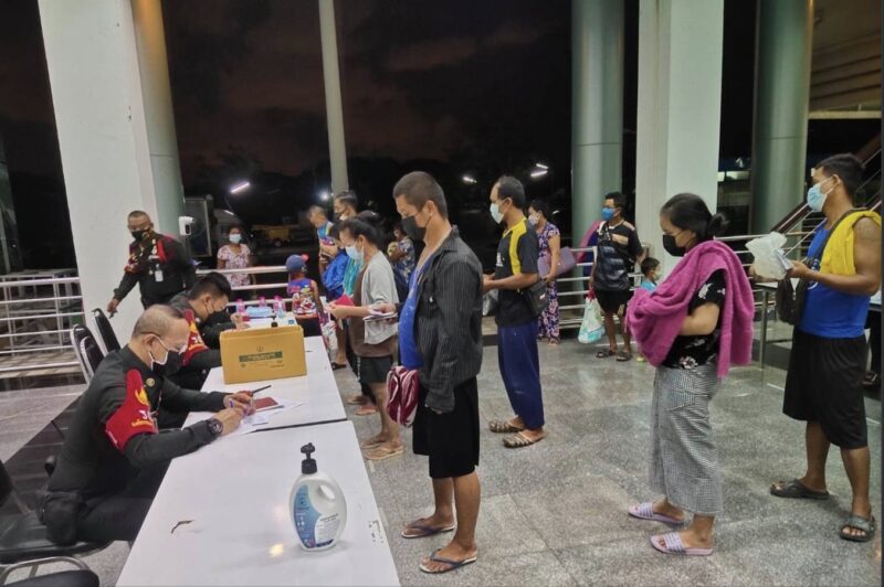 ศูนย์พักพิงชั่วคราวกรุงเทพ จากเหตุระเบิดไฟไหม้ติดต่อ
