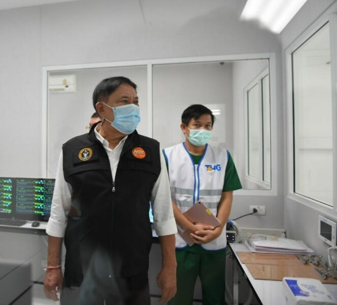 เปิด “Modular ICU 2” รองรับผู้ป่วยโควิดกลุ่มสีแดง ใน กทม.