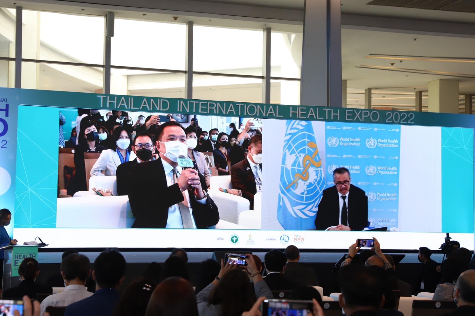 วศ.นำผลงานชุด PPE จัดแสดงในงาน Thailand International Health Expo 2022 มหกรรมแสดงศักยภาพด้านการแพทย์และสาธารณสุขของไทย