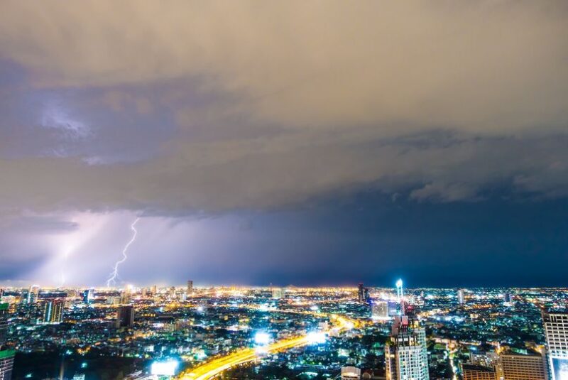 พายุโนรู พื้นที่เฝ้าระวังฝนตกหนัก