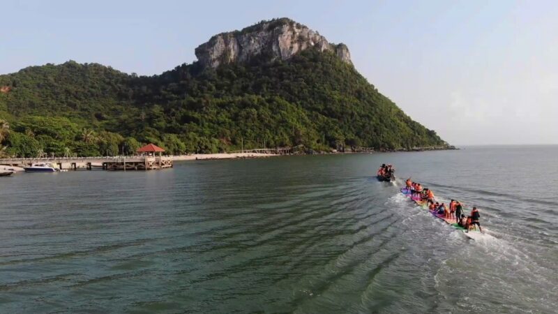 “ชักแพเปียก” กิจกรรมยอดฮิตเที่ยวเกาะนกเภา