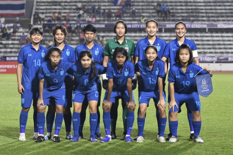 ถ่ายทอดสด ฟุตบอลหญิงไทย พบ ไต้หวัน ชิงแชมป์เอเชีย U20 วันที่ 12 มี.ค. 66