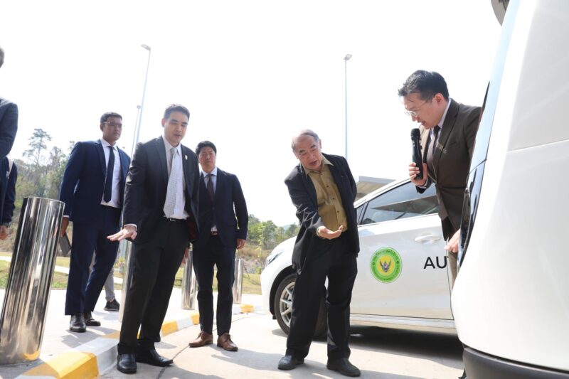 วศ.อว.เสริมความเชื่อมั่นภาคเอกชน สนับสนุนการทดสอบยานยนต์อัตโนมัติไร้คนขับให้แก่บริษัท นากาเซ่ (ประเทศไทย) ด้วยเทคโนโลยีความแม่นยำสูงมาตรฐาน Euro NCAP ณ EECi