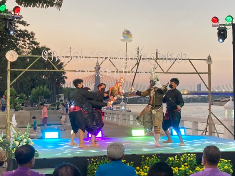 งานแถลงข่าวงานวัฒนธรรมสองฝั่งเจ้าพระยา มหาเจษฎาบดินทร์ ประจำปี 2566 “วิถีน้ำ วิถีนนท์ ยลสายชล สองฝั่งเจ้าพระยา สักการะมหาเจษฎาบดินทร์”