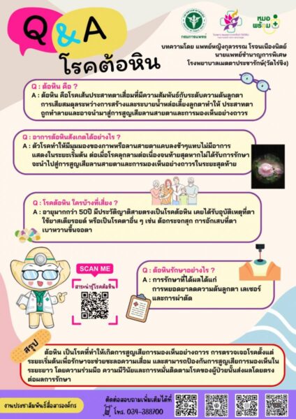 ต้อหิน โรคทางสายตา โรคต้อหิน