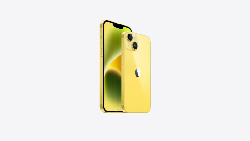 iPhone 14 iPhone 14 Plus สีเหลือง ราคาเท่าไหร่ สเปคเป็นยังไง