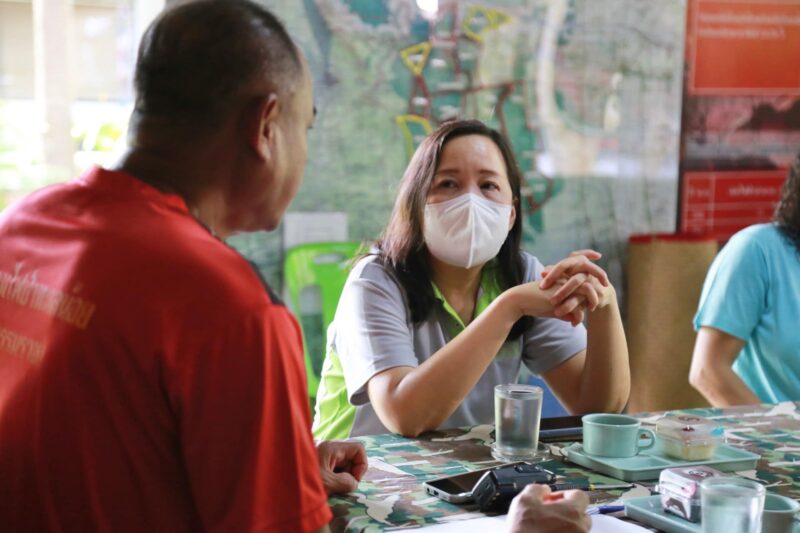 วศ.อว. พบผู้ประกอบการผลิตภัณฑ์ภาชนะสัมผัสอาหารจากวัสดุธรรมชาติ ในพื้นที่ภาคใต้