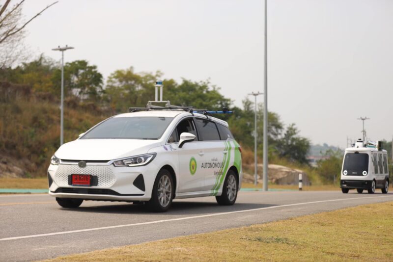 วศ.อว. สนับสนุนรถยนต์ขับเคลื่อนอัตโนมัติ ร่วมโชว์ในงาน FUTURE MOBILITY ASIA 2023