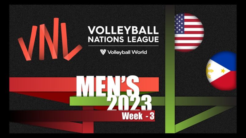 ตารางแข่ง วอลเลย์บอลชาย เนชั่นส์ ลีก 2023 วันที่ 8-10 ก.ค. 66