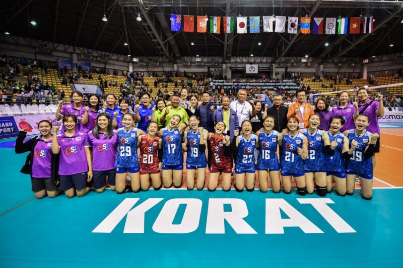 ไทย พบ จีน ดูถ่ายทอดสด พีพีทีวี วอลเลย์บอลหญิง ชิงแชมป์เอเชีย 2023 รอบชิงชนะเลิศ 6 ก.ย.