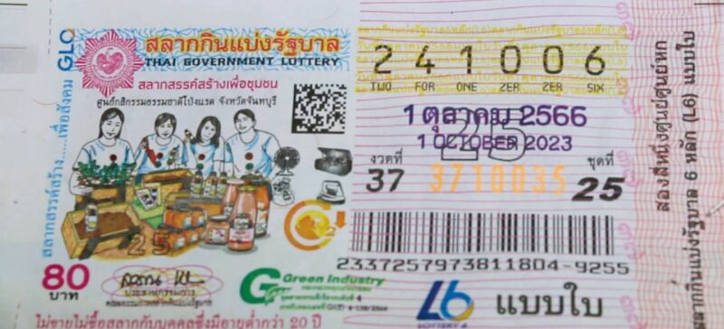 ลอตเตอรี่ L6 งวดแรก 1 ต.ค. 66 ชาวบ้านขอนแก่นแห่ซื้อ เลข 14-41 ผบ.ตร.คนใหม่ ขายดีเกลี้ยงแผง