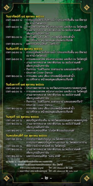 ประเพณีอุ้มพระดำน้ำจังหวัดเพชรบูรณ์ ปี 2566