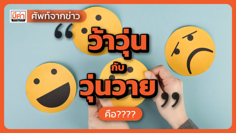ว้าวุ่น กับ วุ่นวาย คือ