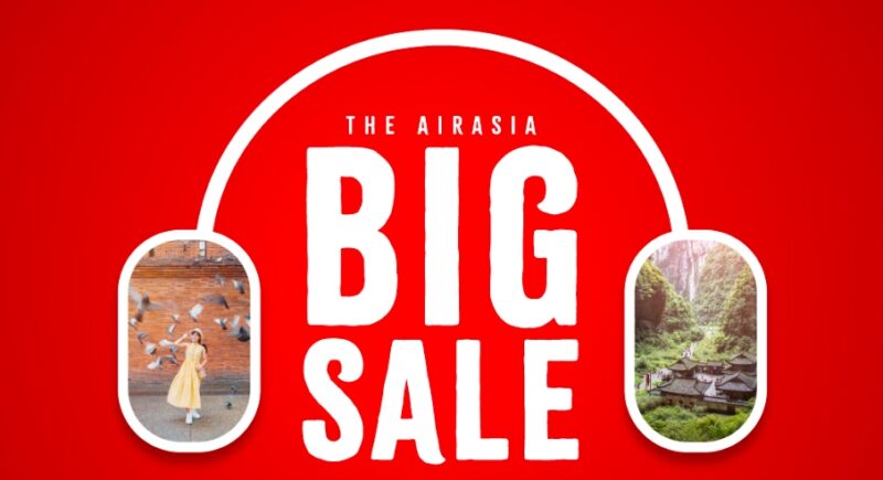 Airasia จัดโปร 0 บาท บินในประเทศ ต่างประเทศ อย่างคุ้ม! จองเลย 16-25 ต.ค. 66