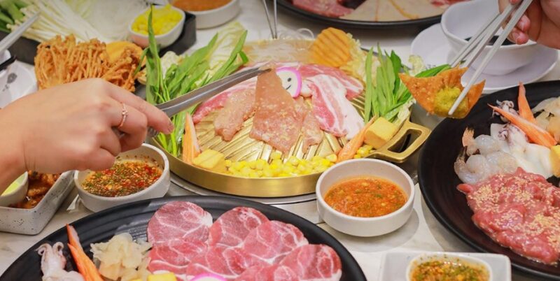 Gon กระทะ บาร์บีคิว พลาซ่า ราคา เมนู แบบละเอียด
