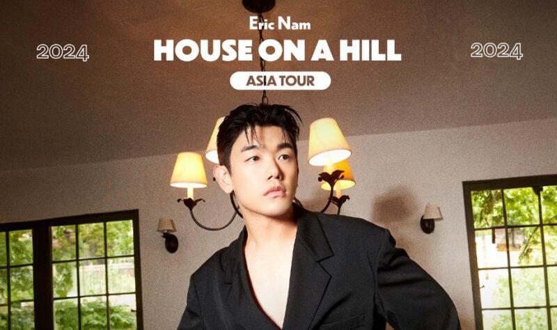 ราคาบัตร คอนเสิร์ต Eric Nam 2024 พร้อมผังที่นั่ง