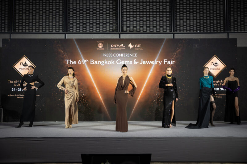 Space reservations exceed target! DITP and GIT join forces. 13 partner organizations prepare to organize the 69th Bangkok Gems in a big way.