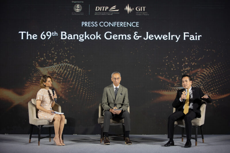 Space reservations exceed target! DITP and GIT join forces. 13 partner organizations prepare to organize the 69th Bangkok Gems in a big way.