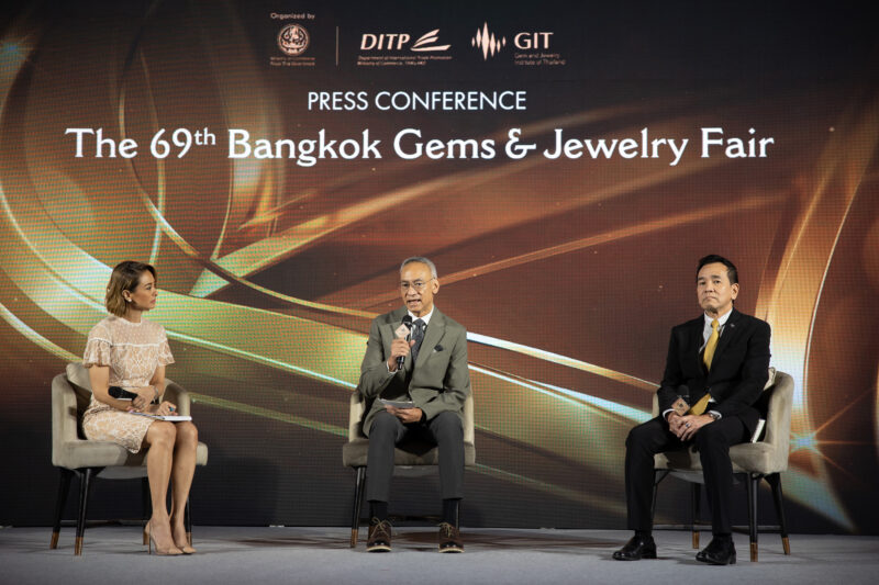 Space reservations exceed target! DITP and GIT join forces. 13 partner organizations prepare to organize the 69th Bangkok Gems in a big way.