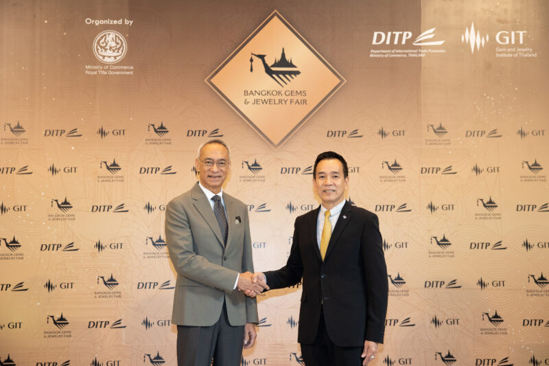 Space reservations exceed target! DITP and GIT join forces. 13 partner organizations prepare to organize the 69th Bangkok Gems in a big way.