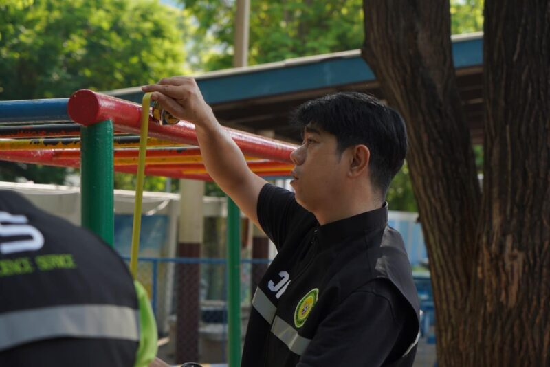 "รมว. ศุภมาส" ห่วงใยเด็กนักเรียนเกิดอุบัติเหตุในสนามเด็กเล่น สั่งทีม “DSS” วศ.อว. ลงพื้นที่ตรวจสอบคุณภาพเครื่องเล่นโรงเรียน หลังพบอุบัติเหตุกว่า 34,000 รายต่อปี เพื่อให้พร้อมใช้งาน ได้มาตรฐานปลอดภัย ลดการเกิดอุบัติเหตุ