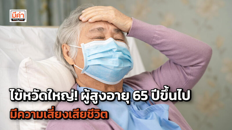 ไข้หวัดใหญ่ เรื่องใหญ่ของคนรุ่นใหญ่! ผู้สูงอายุ 65 ปีขึ้นไป มีความเสี่ยงเสียชีวิตจากโรคไข้หวัดใหญ่สูง เผยผลวิจัยวัคซีนไข้หวัดใหญ่ขนาดสูง ทางเลือกใหม่ลดเสียชีวิตได้ดีขึ้น