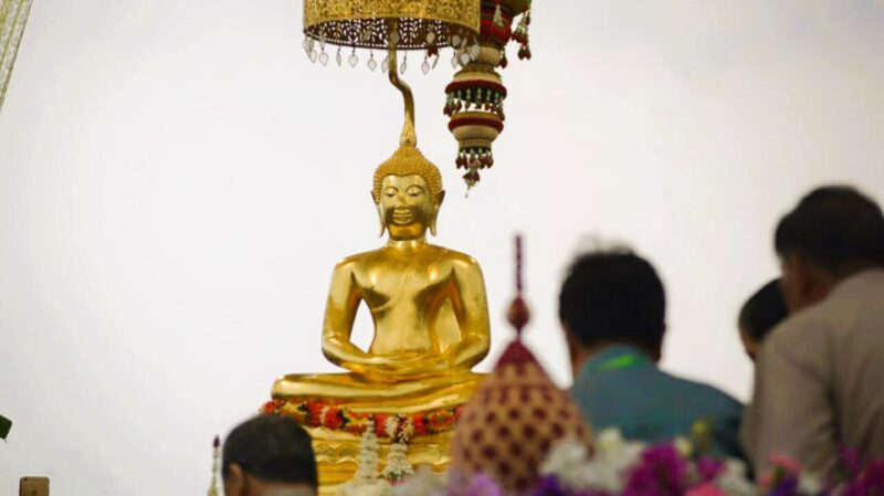 เส้นทางขบวนรถอัญเชิญพระพุทธสิหิงค์ 12 เม.ย. 67