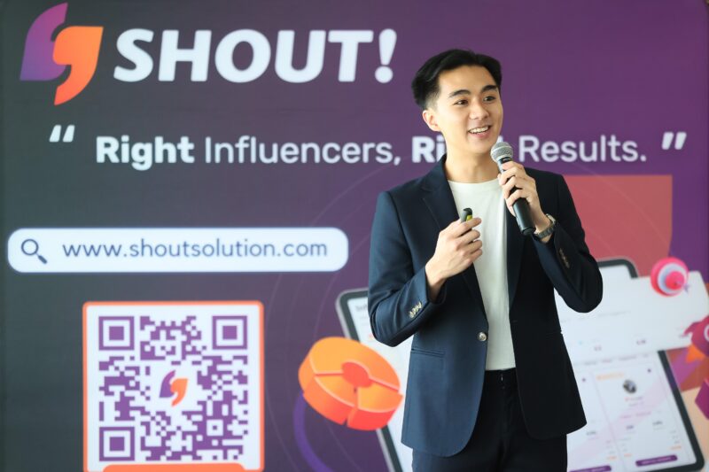 SHOUT! แพลตฟอร์มใหม่ด้าน อินฟลู-คอมเมิร์ช ครบวงจร