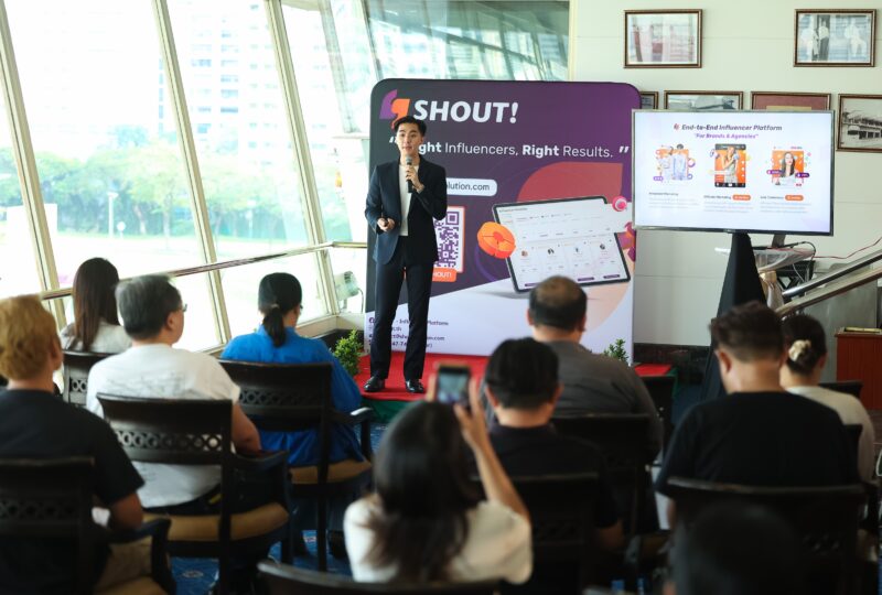 SHOUT! แพลตฟอร์มใหม่ด้าน อินฟลู-คอมเมิร์ช ครบวงจร