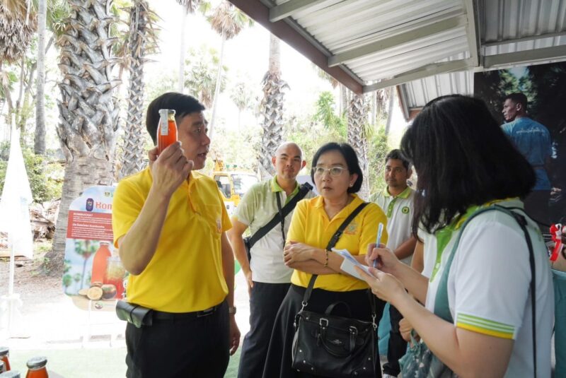 วศ.อว. ร่วม ครม.สัญจร ครั้งที่ 3/2567 “ฐานเศรษฐกิจสีเขียว และการท่องเที่ยวเชิงนิเวศ” จังหวัดเพชรบุรี หนุนเทคโนโลยีตอบโจทย์ชุมชน พร้อมโชว์ผลงานเด่นต้อนรับคณะรัฐมนตรี อว.