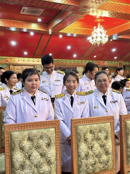 วศ.อว. ร่วมพิธีเจริญพระพุทธมนต์และเจริญจิตภาวนา ถวายพระพรชัยมงคลแด่ พระบาทสมเด็จพระเจ้าอยู่หัว เนื่องในโอกาสมหามงคลเฉลิมพระชนมพรรษา 6 รอบ 28 กรกฎาคม 2567 และเนื่องในโอกาสวันคล้ายวันประสูติ สมเด็จพระเจ้าลูกยาเธอ เจ้าฟ้าทีปังกรรัศมีโชติ มหาวชิโรตตมางกูร สิริวิบูลยราชกุมาร
