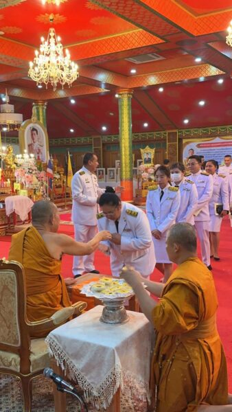 วศ.อว. ร่วมพิธีเจริญพระพุทธมนต์และเจริญจิตภาวนา ถวายพระพรชัยมงคลแด่ พระบาทสมเด็จพระเจ้าอยู่หัว เนื่องในโอกาสมหามงคลเฉลิมพระชนมพรรษา 6 รอบ 28 กรกฎาคม 2567 และเนื่องในโอกาสวันคล้ายวันประสูติ สมเด็จพระเจ้าลูกยาเธอ เจ้าฟ้าทีปังกรรัศมีโชติ มหาวชิโรตตมางกูร สิริวิบูลยราชกุมาร