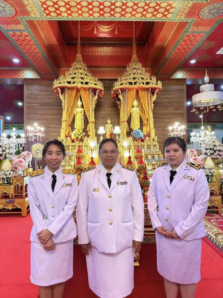 วศ.อว. ร่วมพิธีเจริญพระพุทธมนต์และเจริญจิตภาวนา ถวายพระพรชัยมงคลแด่ พระบาทสมเด็จพระเจ้าอยู่หัว เนื่องในโอกาสมหามงคลเฉลิมพระชนมพรรษา 6 รอบ 28 กรกฎาคม 2567 และเนื่องในโอกาสวันคล้ายวันประสูติ สมเด็จพระเจ้าลูกยาเธอ เจ้าฟ้าทีปังกรรัศมีโชติ มหาวชิโรตตมางกูร สิริวิบูลยราชกุมาร