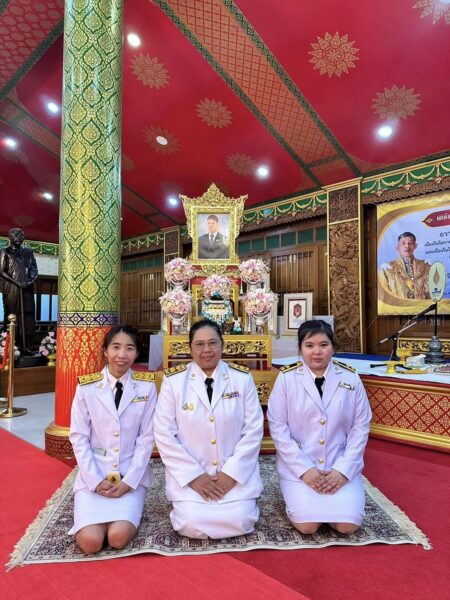 วศ.อว. ร่วมพิธีเจริญพระพุทธมนต์และเจริญจิตภาวนา ถวายพระพรชัยมงคลแด่ พระบาทสมเด็จพระเจ้าอยู่หัว เนื่องในโอกาสมหามงคลเฉลิมพระชนมพรรษา 6 รอบ 28 กรกฎาคม 2567 และเนื่องในโอกาสวันคล้ายวันประสูติ สมเด็จพระเจ้าลูกยาเธอ เจ้าฟ้าทีปังกรรัศมีโชติ มหาวชิโรตตมางกูร สิริวิบูลยราชกุมาร