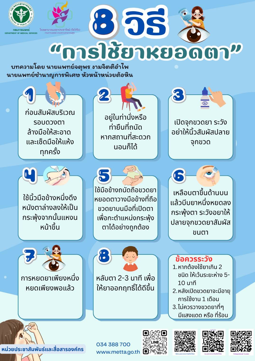 ต้อหิน หยอดยายังไงให้ถูกวิธี