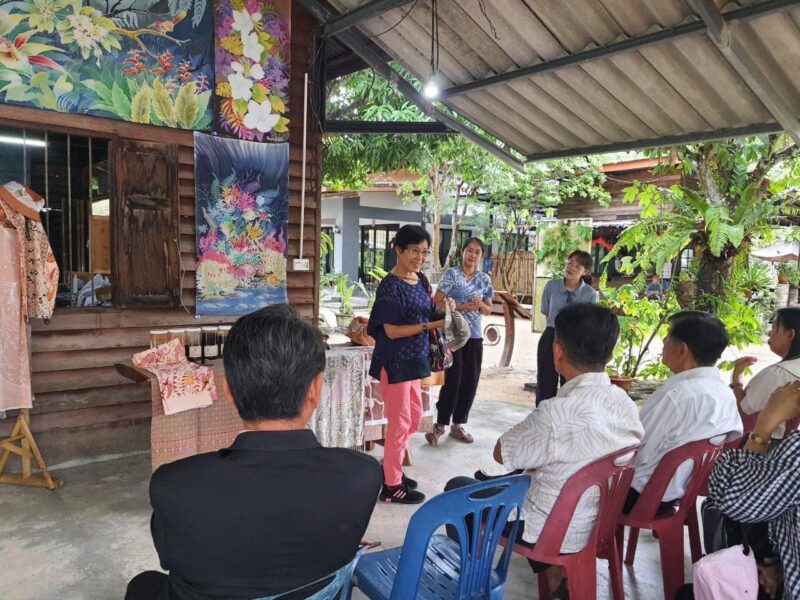 กรมวิทย์ฯ บริการ ต้อนรับ คณะกรรมการตรวจสอบและประเมินผล กระทรวง อว. ลงพื้นที่ติดตามผลการดำเนินงานโครงการพัฒนาผลิตภัณฑ์สินค้าชุมชน ณ จังหวัดสตูล