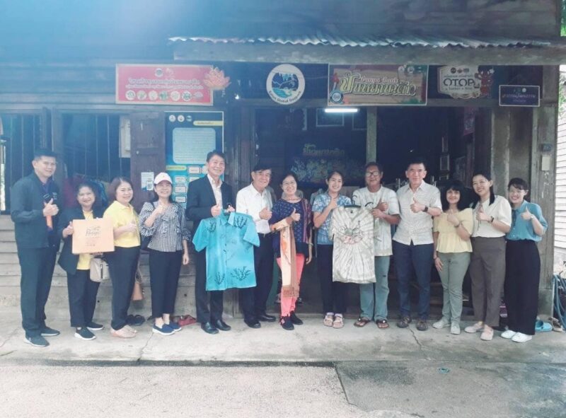 กรมวิทย์ฯ บริการ ต้อนรับ คณะกรรมการตรวจสอบและประเมินผล กระทรวง อว. ลงพื้นที่ติดตามผลการดำเนินงานโครงการพัฒนาผลิตภัณฑ์สินค้าชุมชน ณ จังหวัดสตูล