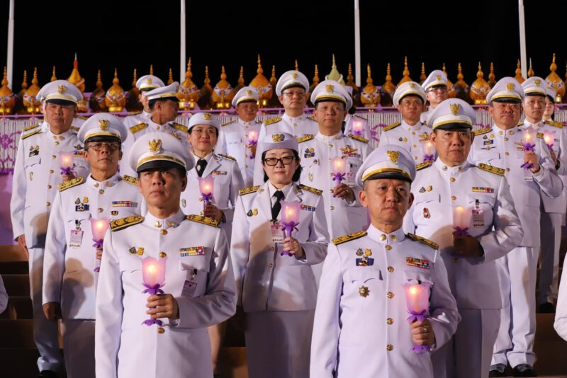 กรมวิทย์ฯ บริการ ร่วมพิธีจุดเทียนชัยถวายพระพรชัยมงคล เนื่องในโอกาสวันเฉลิมพระชนมพรรษาสมเด็จพระนางเจ้า ฯ พระบรมราชินี