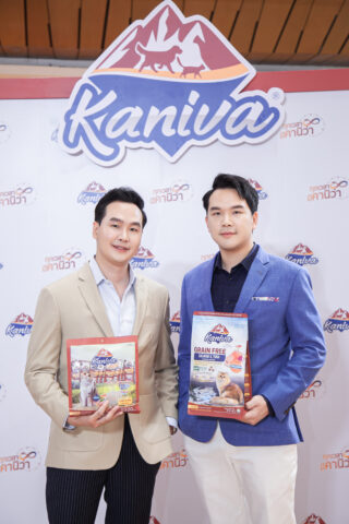 ‘คานิว่า’ ห้างแตก!! ฉลองความสำเร็จต่อยอดสู่อาหารสุนัข ‘เจษ-ไบเบิ้ล-เชน-โอปอล-พีท-แก้มบุ๋ม-ปาล์มมี่’ ร่วมยินดี