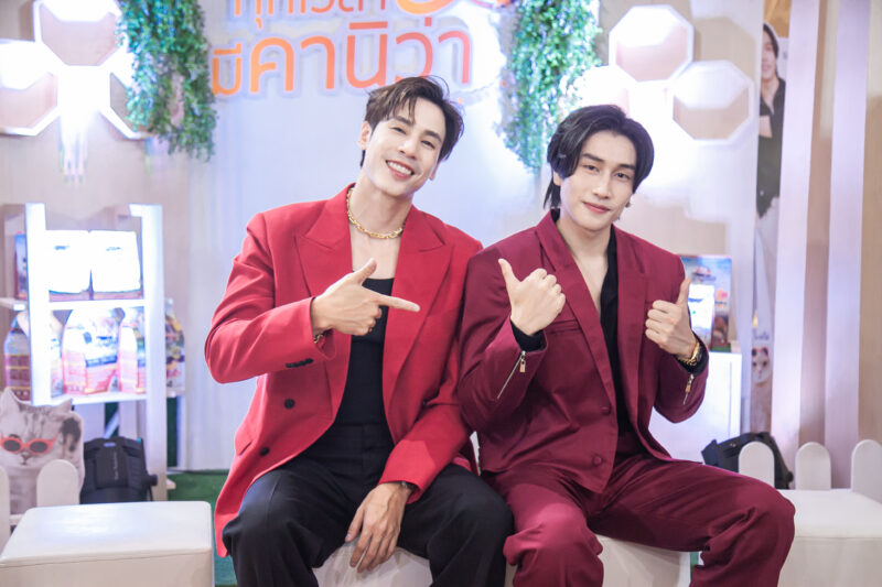 ‘คานิว่า’ ห้างแตก!! ฉลองความสำเร็จต่อยอดสู่อาหารสุนัข ‘เจษ-ไบเบิ้ล-เชน-โอปอล-พีท-แก้มบุ๋ม-ปาล์มมี่’ ร่วมยินดี