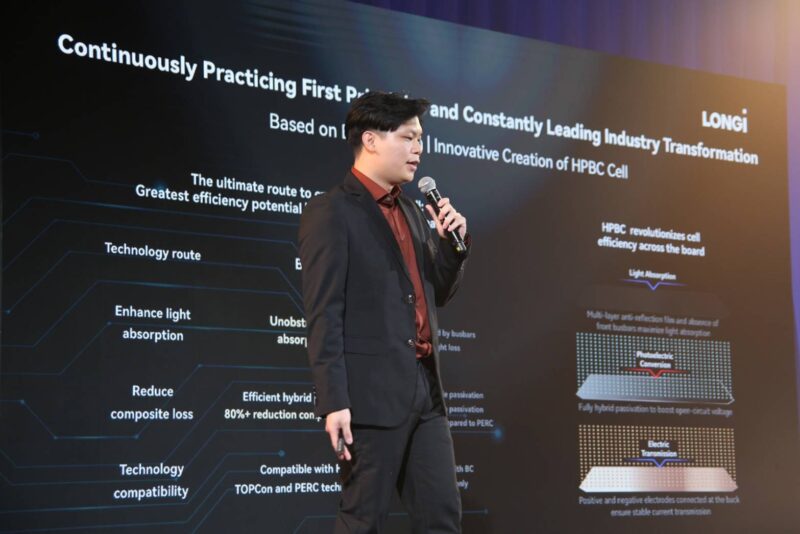 ‘ลอนจี’ เปิดตัว 2 โมดูลใหม่ สร้างปรากฏการณ์นวัตกรรมพลังงานแสงอาทิตย์ หลังทุบสถิติประสิทธิภาพการแปลงพลังงานสูงสุดของโลก พร้อมประกาศความร่วมมือเปิดตัวพาร์ทเนอร์สำคัญครั้งแรก หนุนไทยสู่ความยั่งยืนด้านพลังงาน
