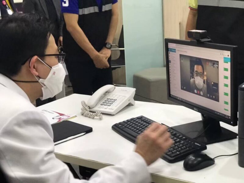 ระบบการรักษาพยาบาลที่บ้าน (Virtual Hospital) พบแพทย์ออนไลน์ผู้ป่วยไม่ต้องมาโรงพยาบาล