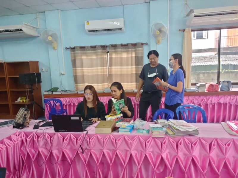 วศ.อว. ร่วมกับ กฟภ. เสริมห้องสมุดแหล่งการเรียนรู้อนุรักษ์พลังงานและสิ่งแวดล้อม รร.บ้านป่าซาง จ.ลำพูน