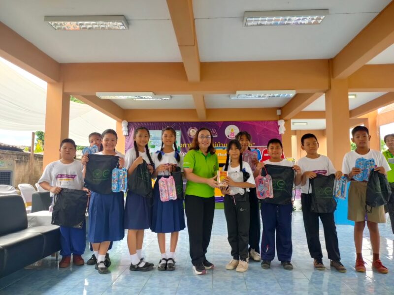วศ.อว. ร่วมกับ กฟภ. เสริมห้องสมุดแหล่งการเรียนรู้อนุรักษ์พลังงานและสิ่งแวดล้อม รร.บ้านป่าซาง จ.ลำพูน
