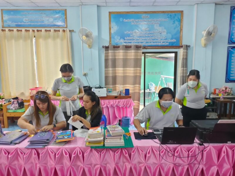 วศ.อว. ร่วมกับ กฟภ. เสริมห้องสมุดแหล่งการเรียนรู้อนุรักษ์พลังงานและสิ่งแวดล้อม รร.บ้านป่าซาง จ.ลำพูน