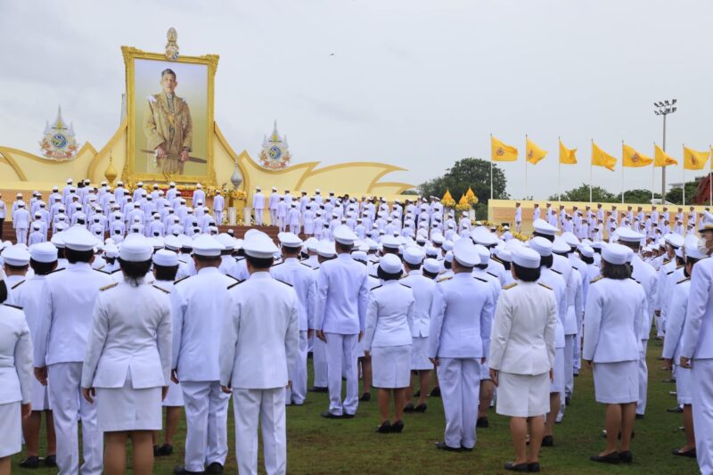 กรมวิทย์ฯ บริการ ร่วมพิธีทำบุญตักบาตรพระสงฆ์ ถวายสัตย์ปฏิญาณ พร้อมลงนามถวายพระพร เนื่องในโอกาสวันเฉลิมพระชนมพรรษาพระบาทสมเด็จพระเจ้าอยู่หัว 28 กรกฎาคม 2567
