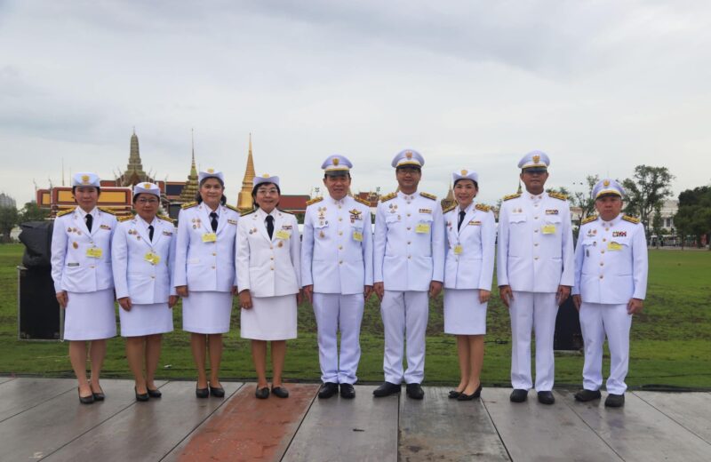 กรมวิทย์ฯ บริการ ร่วมพิธีทำบุญตักบาตรพระสงฆ์ ถวายสัตย์ปฏิญาณ พร้อมลงนามถวายพระพร เนื่องในโอกาสวันเฉลิมพระชนมพรรษาพระบาทสมเด็จพระเจ้าอยู่หัว 28 กรกฎาคม 2567